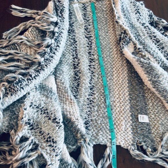 Bethany Mota Bohemian Fringe Cardigan - Size Small - Picture 9 of 13
